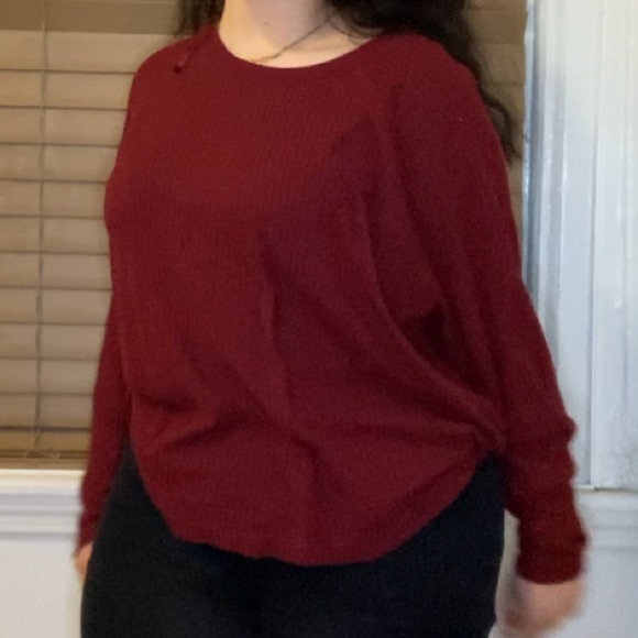 Red Thermal cozy Sweater❤️ - Picture 4 of 6